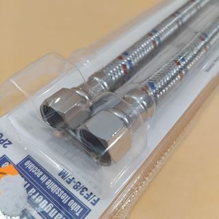 2 Mangueras Bossram 30cm para grifos/WC