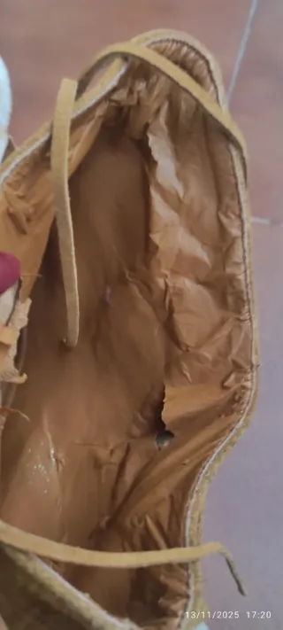 Botas mosqueteras ante 100% con flecos NUEVAS