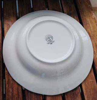 Platos Hondos Cartuja Sevilla Negro Vista