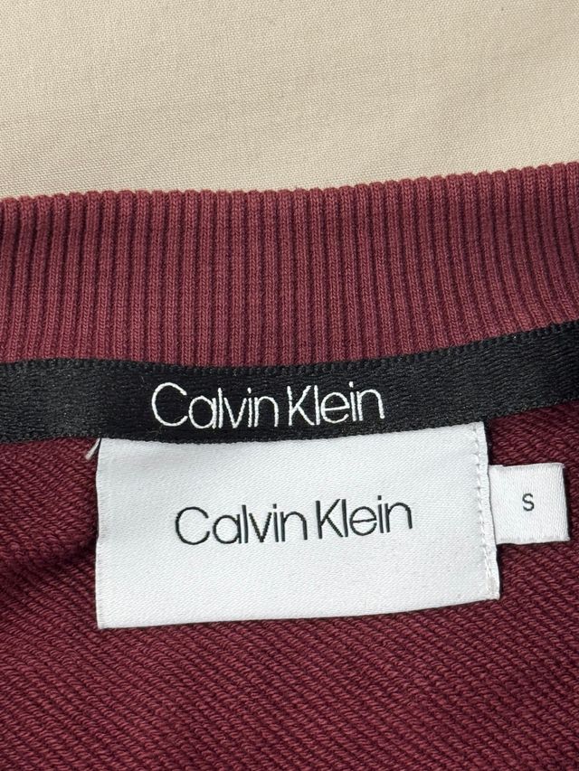Sudadera Calvin Klein Granate Talla S
