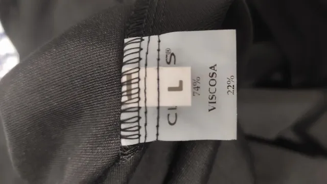 Vestito nero corto elegante