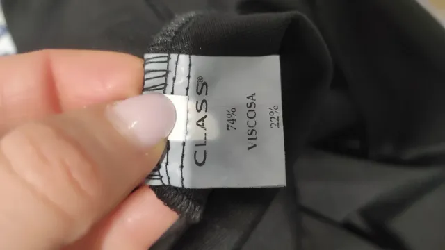 Vestito nero corto elegante