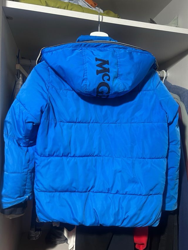 Chaquetón plumífero niño McGregor azul