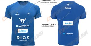 Camiseta Padel Jon Sanz