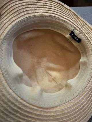 Sombrero de playa infantil tejido