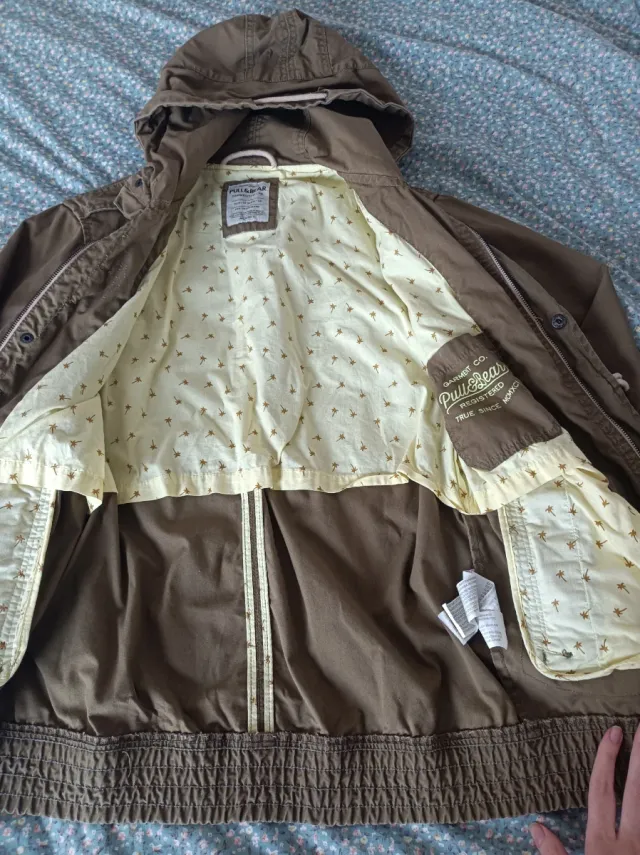 Chaqueta Pull&Bear Talla M Verde