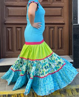Traje de Flamenca Canastero Talla 42/44