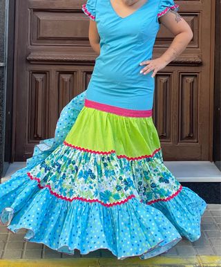 Traje de Flamenca Canastero Talla 42/44