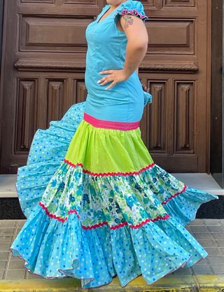 Traje de Flamenca Canastero Talla 42/44