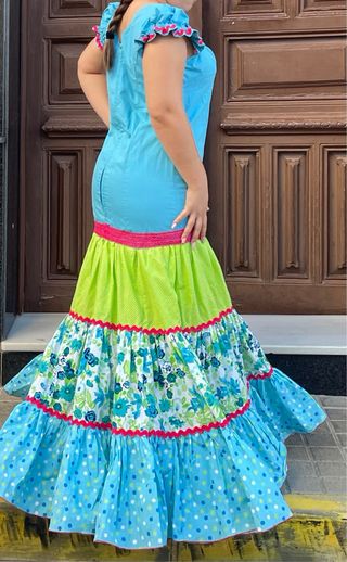 Traje de Flamenca Canastero Talla 42/44