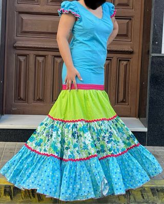 Traje de Flamenca Canastero Talla 42/44