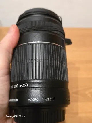 Obiettivo Canon EFS 55-250mm