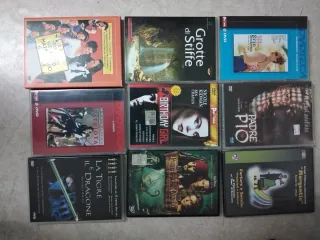 Lotto di 10pezzi DVD Film Azione e Avventura