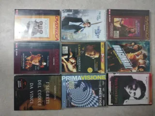 Lotto di 10pezzi DVD Film Azione e Avventura