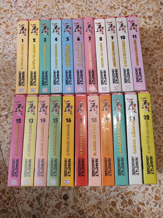 Colección VHS Mortadelo y Filemón