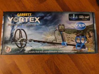 Detector Metales Garrett Vortex VX9