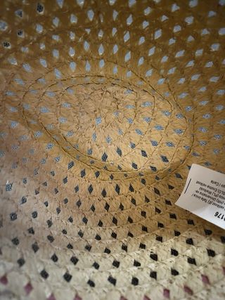 Sombrero de paja para niña T8