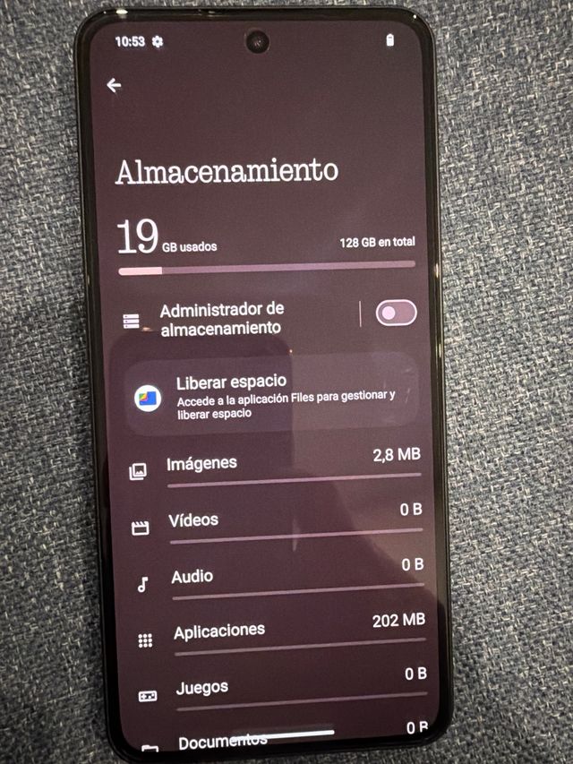 Nothing Phone (3a) 128GB Negro/Gris