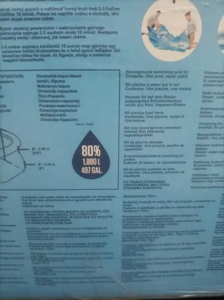 Piscina inflable Bestway Fast Set 2.44m