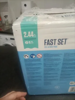 Piscina inflable Bestway Fast Set 2.44m