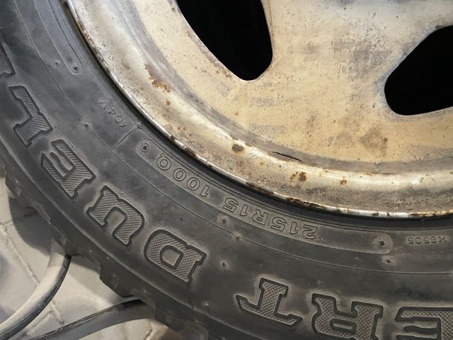 Llanta hierro Rueda Bridgestone Dueler 4x4