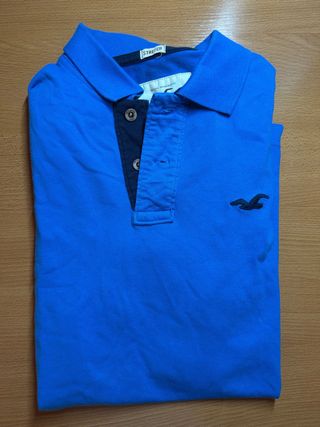 Polo Hollister Azul Talla M