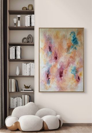 Cuadro GRANDE abstracto moderno salón dormitorio