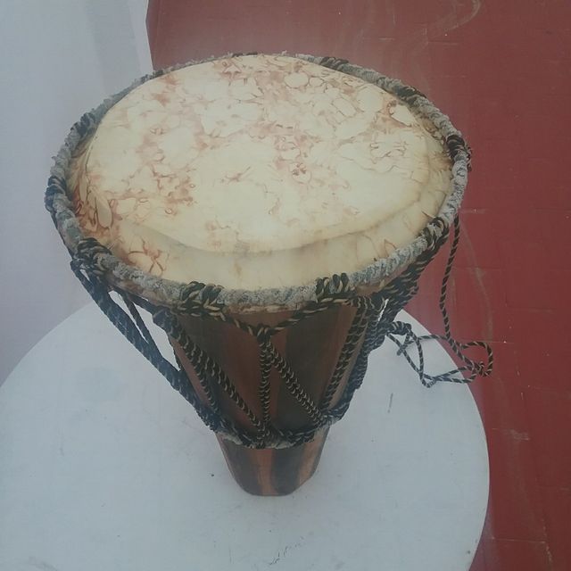 Timbal Africano De Madera