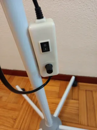 Lampara calor infrarrojos fisioterapia articulada