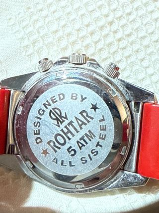 Reloj Rohtar Marine 5ATM cronógrafo