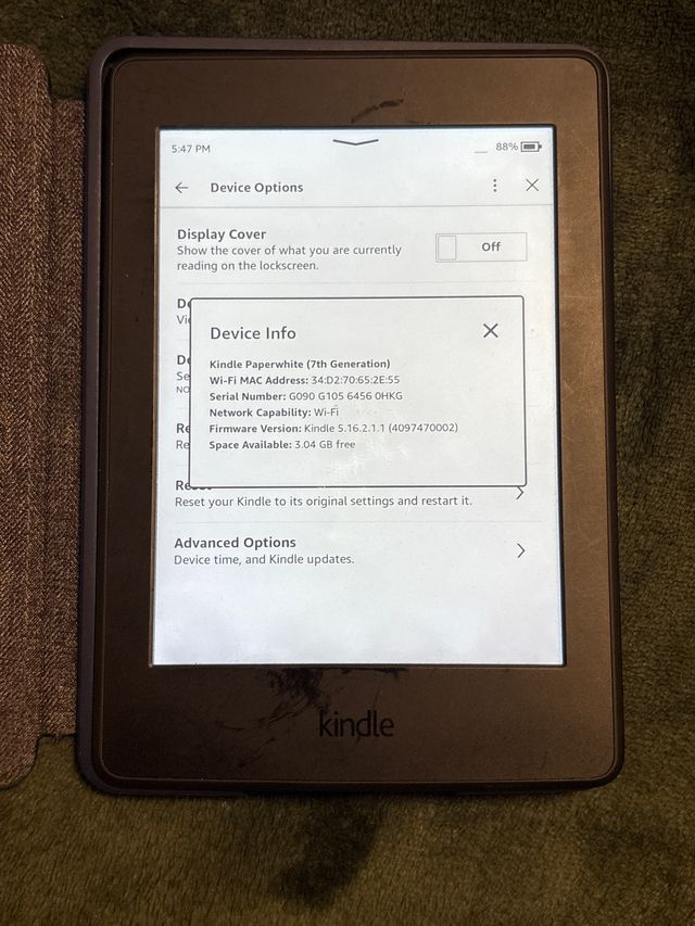 Kindle Paperwhite 7ª Gen