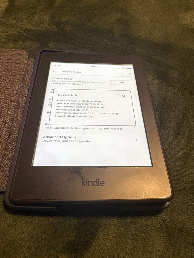 Kindle Paperwhite 7ª Gen