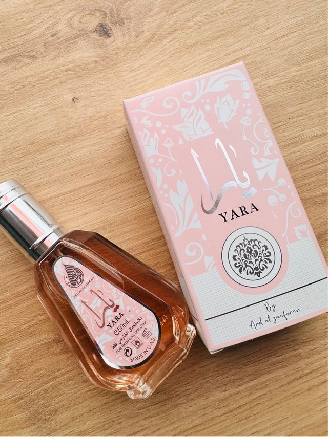 Perfume Yara dulce y duradero