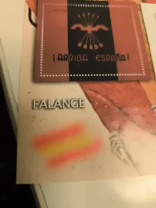 Colección sellos Falange ¡Arriba España!