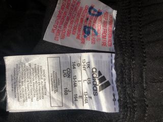 Pantalón chándal Adidas niño 13-14 Años. negro