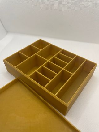 Caja joyero organizador compartimentado