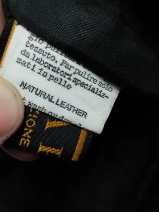 Cappotto Daria vera pelle vintage donna 46