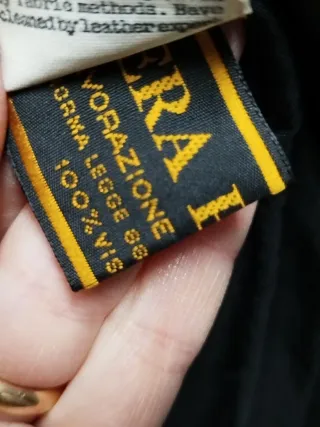 Cappotto Daria vera pelle vintage donna 46