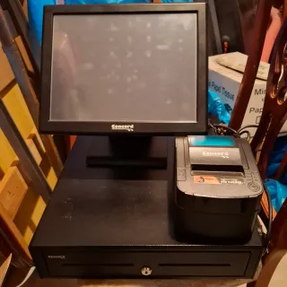 TPV Concord de bar con impresora y cajón