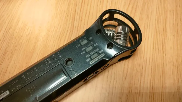 Grabadora Zoom H1 + micrófono