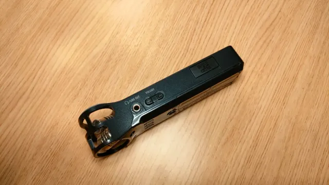 Grabadora Zoom H1 + micrófono