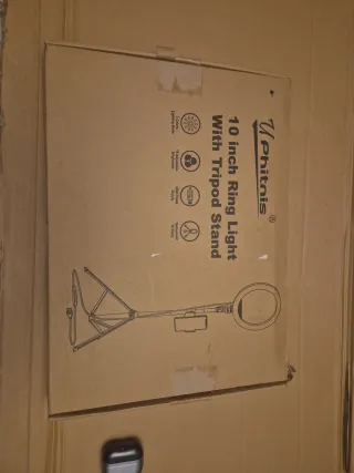 Aro de luz 10 con trípode y control