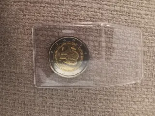 Moneta 2 euro Vaticano Martirio dei Santi 2017