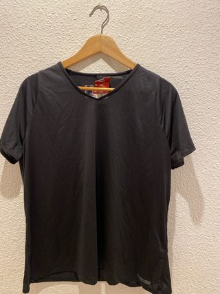 Camisetas Running Mujer Kalenji Talla XL-2XL Negra