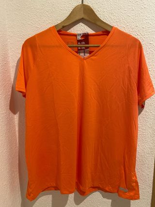 Camisetas Running Mujer Kalenji Talla XL-2XL Negra