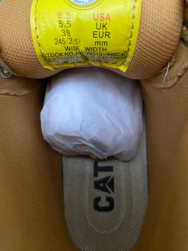 Botas Caterpillar Beige/Marrón