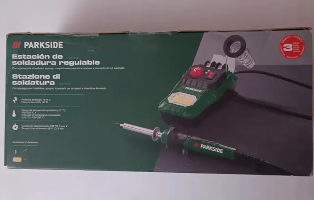 • ESTACION DE SOLDADURA   REGULABLE.