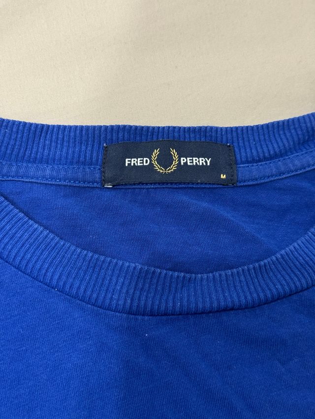 Camiseta Fred Perry Azul Talla M