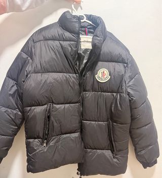 Chaqueta Moncler Negra Original