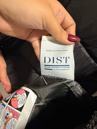 Chaqueta Moncler Negra Original